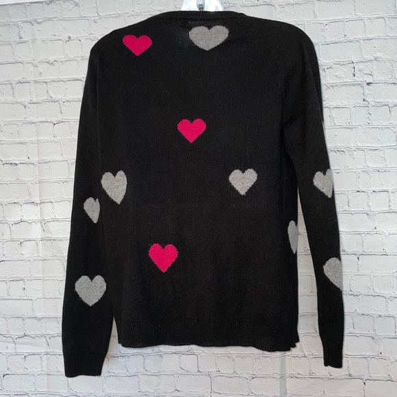 Philosophy nwt cashmere heart print sweater - Picture 5 of 9